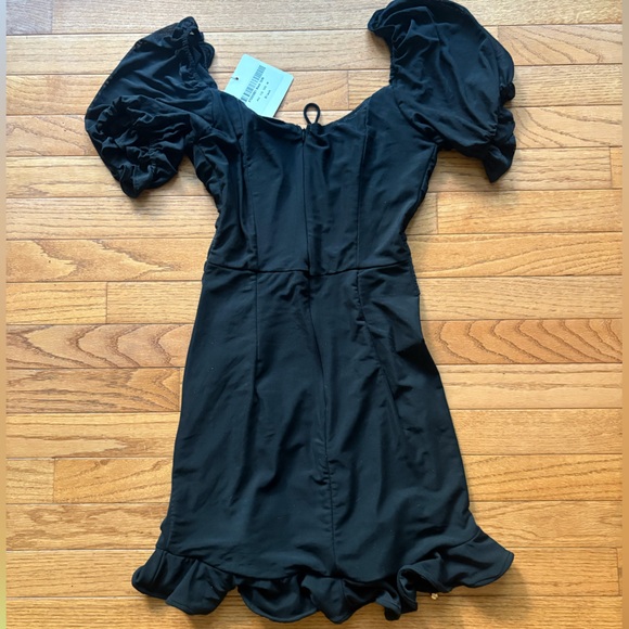 NWT Selfie Leslie La Quinta Lace-Up Bust Drawstring Detail Mini Dress - Picture 15 of 16